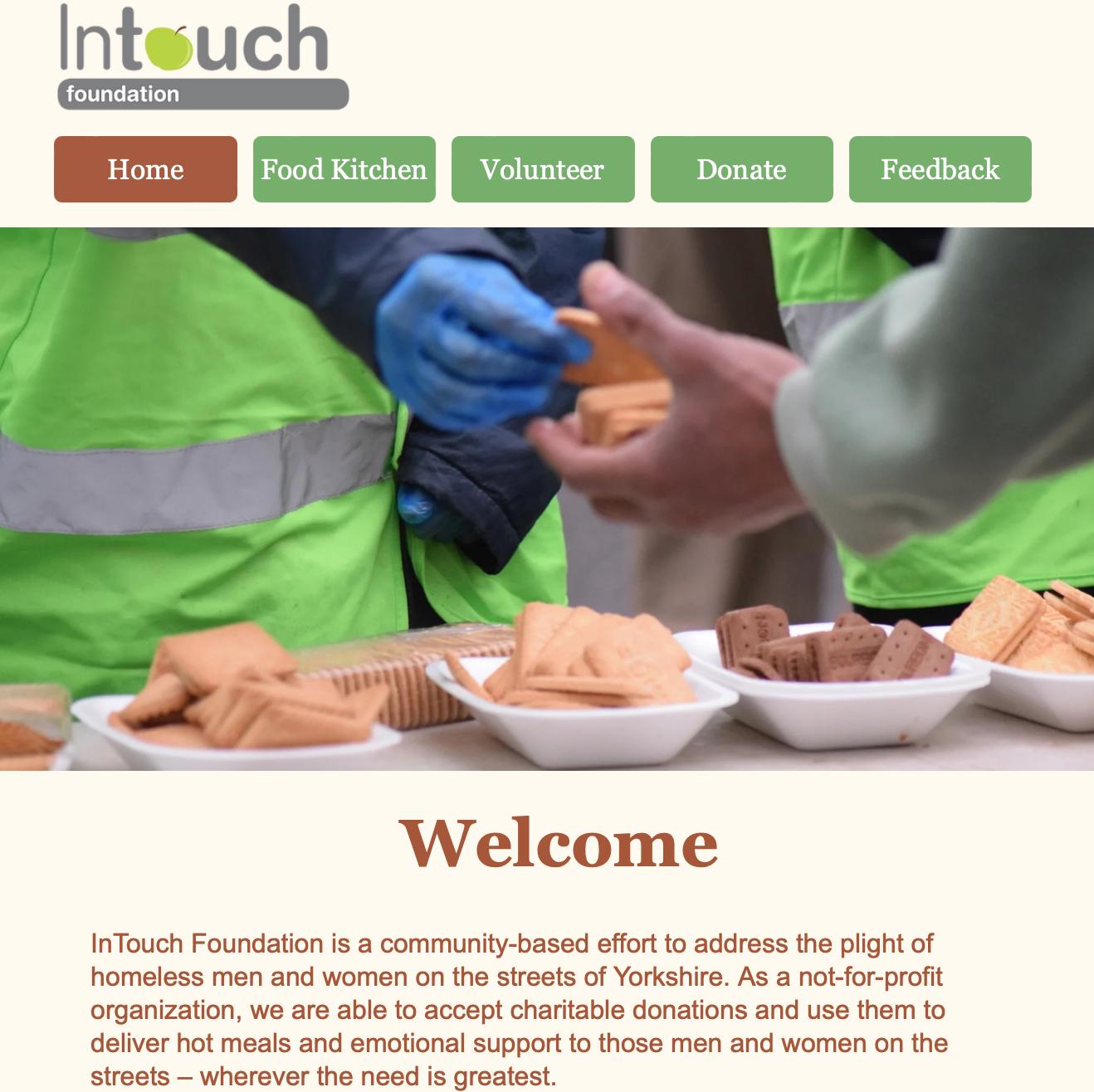 Intouch Foundation home page